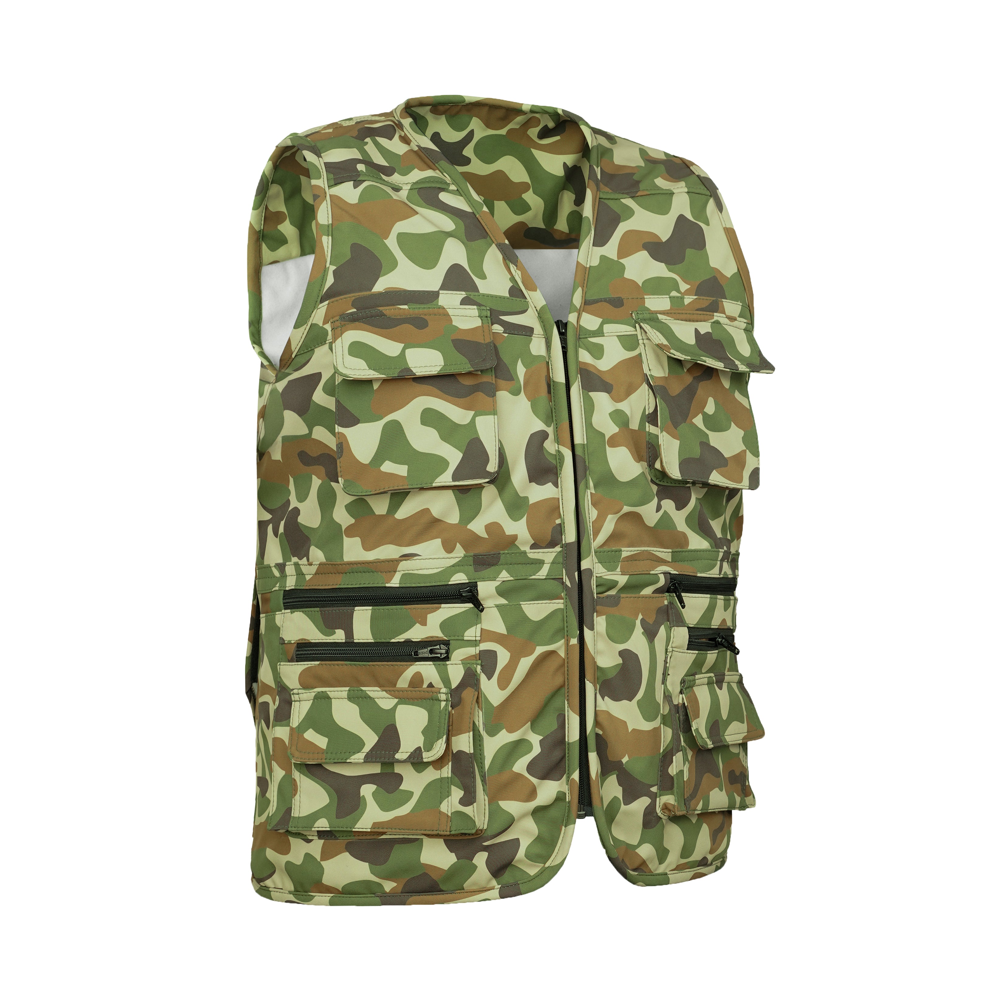 LVAD HeartMate Men's Textile Vest - Green Camo